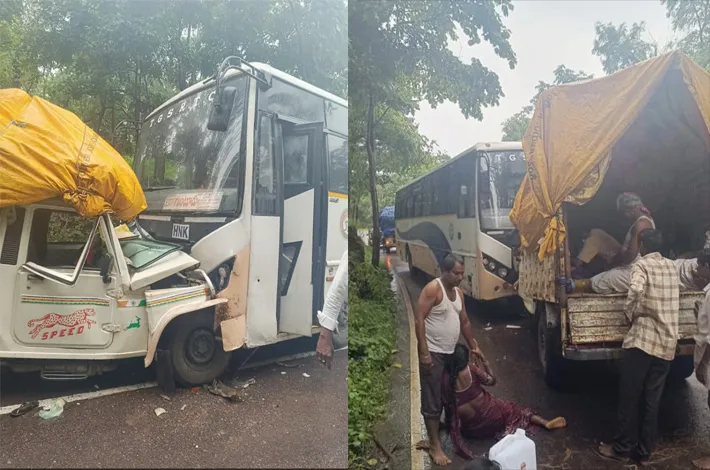 ఆర్టీసీ బస్సు ఢీకొనడంతో వ్యక్తి మృతి