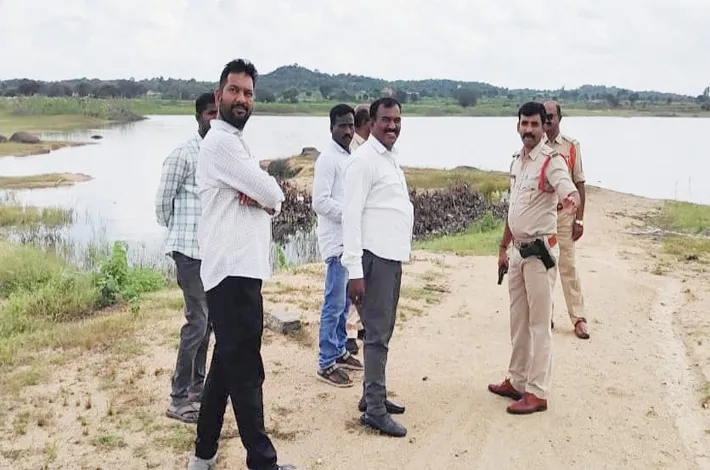 గణేష్ నిమజ్జనానికి ఏర్పాట్లు పరిశీలన