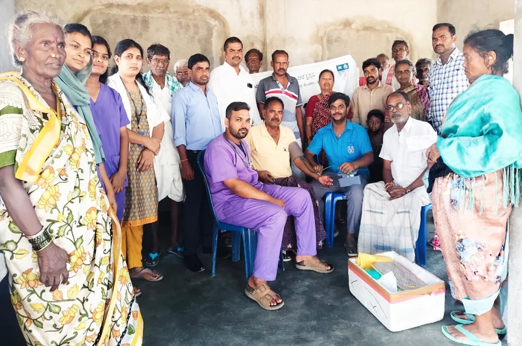 ఉచిత మెగా వైద్య శిబిరం విజయవంతం 