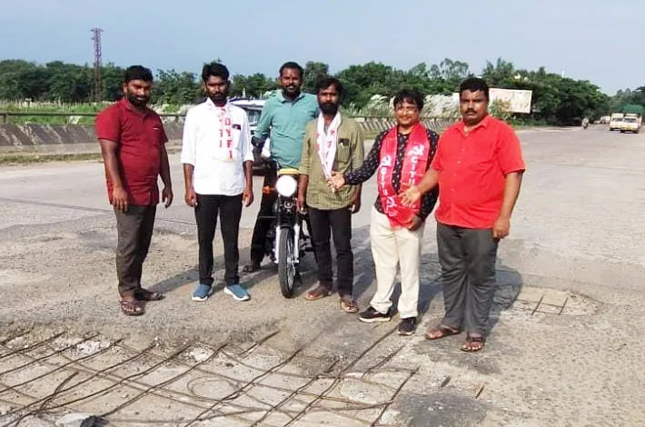 ప్రమాదకరంగా సీతారామ కెనాల్ వంతెన!