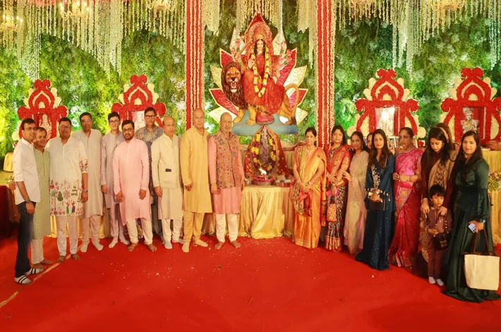 ఘనంగా దుర్గా పూజ వేడుకలు