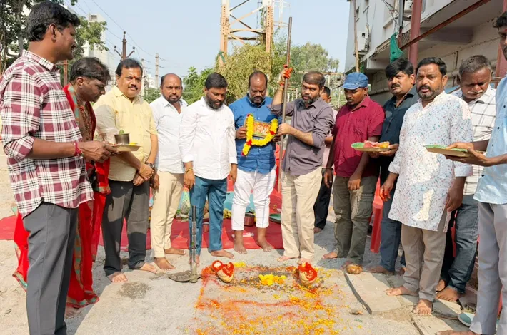 గ్రేటర్ వరంగల్ ప్రెస్ క్లబ్ అదనపు భవన నిర్మాణానికి శంకుస్థాపన..