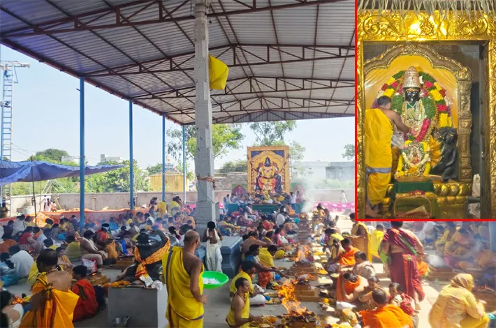 శివ్వంపేట బగలాముఖీ శక్తిపీఠంలో ఆధ్యాత్మిక వైభవం