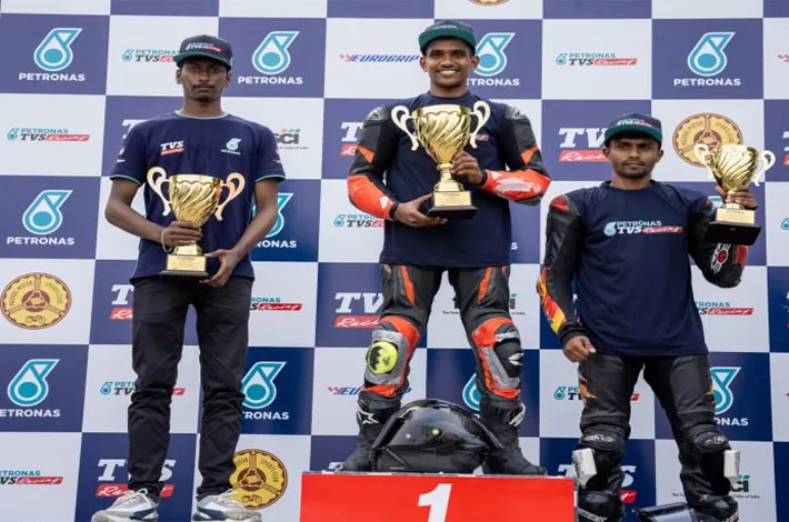 జాతీయ మోటార్‌సైకిల్ రేసింగ్ ఛాంపియన్‌షిప్‌లో తెలుగోడి సత్తా