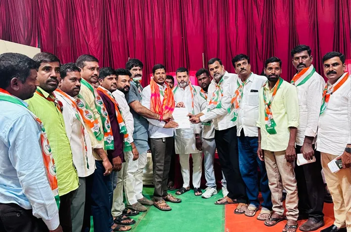కాంగ్రెస్ గ్రామ అధ్యక్షునిగా ముత్యం గౌడ్ ఏకగ్రీవ ఎన్నిక..