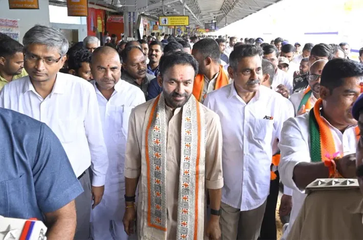 పరేడ్‌ గ్రౌండ్‌కు కిషన్‌రెడ్డి