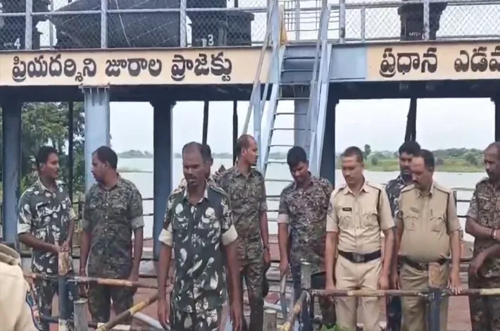 జూరాల...పోలీసుల పహారా..!