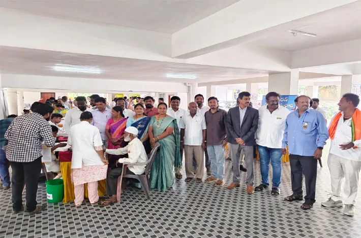 గజ్వేల్‌లో స్టార్ హెల్త్ ఇన్సూరెన్స్ వైద్య శిబిరం