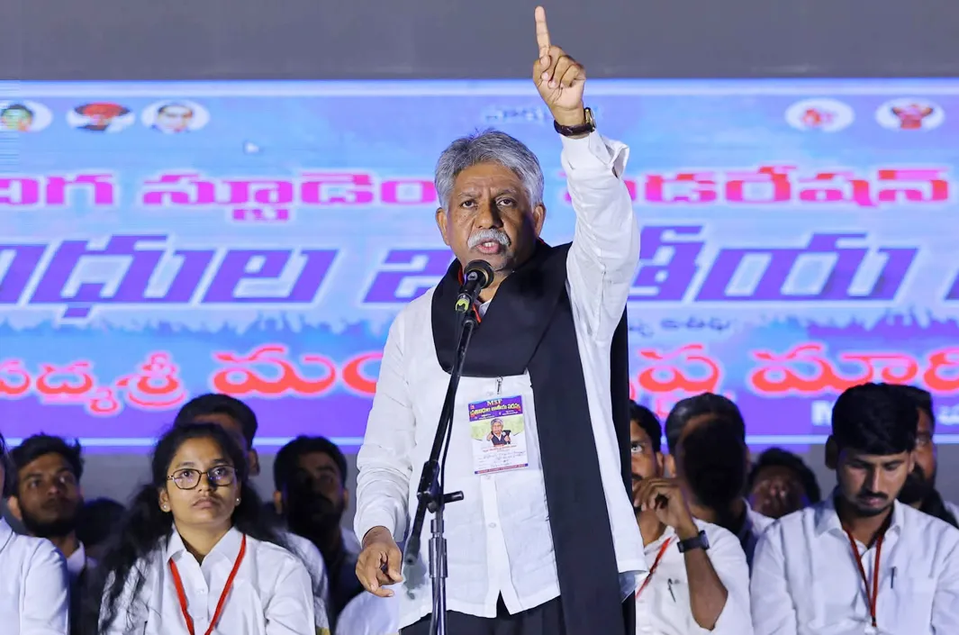 మందకృష్ణ స్ట్రాంగ్ వార్నింగ్