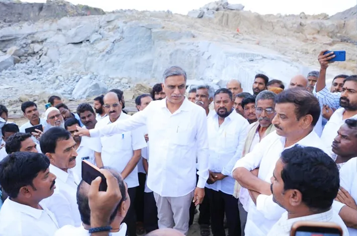 మల్లన్న సాగర్‌పై బ్లాస్టింగ్ కుట్ర