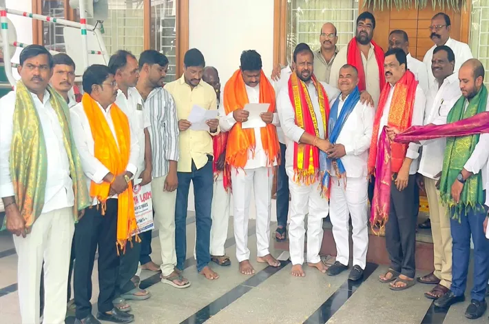 ఎదులబాద్ డివిజన్  కాంగ్రెస్ జనరల్ సెక్రటరీగా డొంకెని శంకర్ గౌడ్