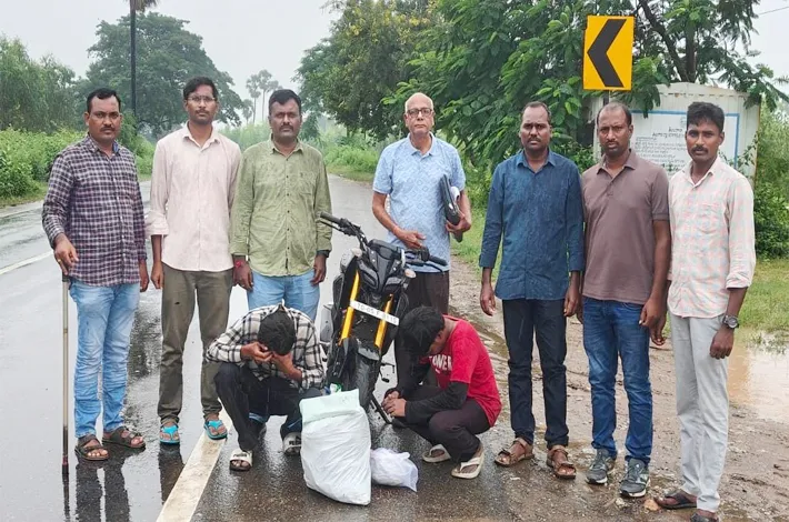 ఎండు గంజాయి పట్టివేత