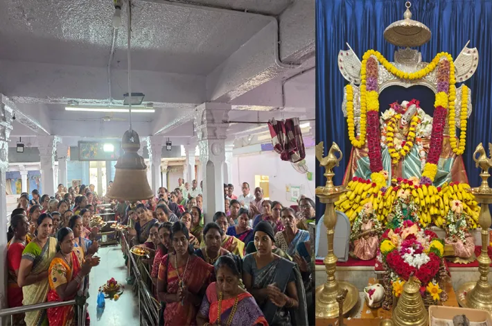 వైభవంగా శ్రీ చాముండేశ్వరి దేవి 55వ వార్షికోత్సవం