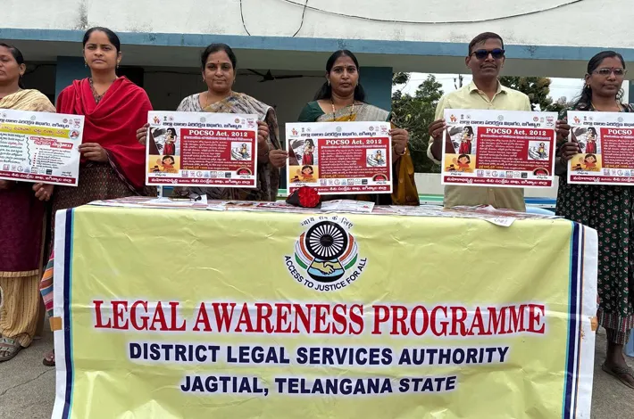 కేజీబీవీ జగిత్యాలలో పోక్సో చట్టంపై న్యాయ అవగాహన కార్యక్రమం