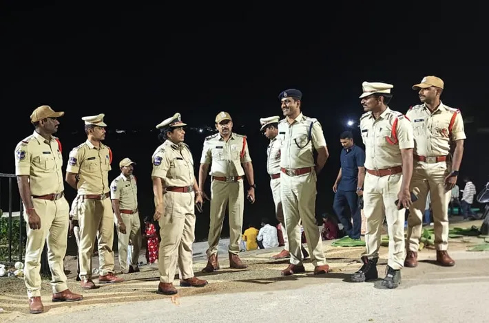 నిమజ్జన శోభాయాత్రకు బందోబస్తు 