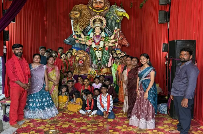 భవాని మాలలతో మార్మోగిన మహంకాళి క్షేత్రాలు