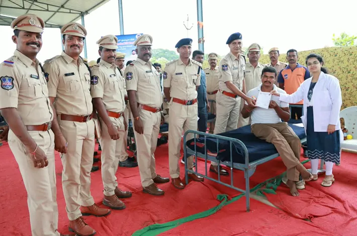 5వ బెటాలియన్‌లో రక్తదాన శిబిరం...