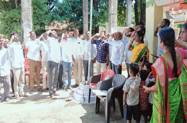 నాగిరెడ్డిపేట మండలంలో ప్రజా పాలన దినోత్సవం