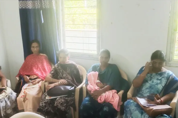 చంటి బిడ్డతో ప్రజావాణికి...