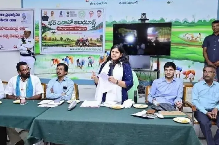 ఆరుతడి పంటలనే సాగు చేయాలి: కలెక్టర్ ఇలా త్రిపాఠి