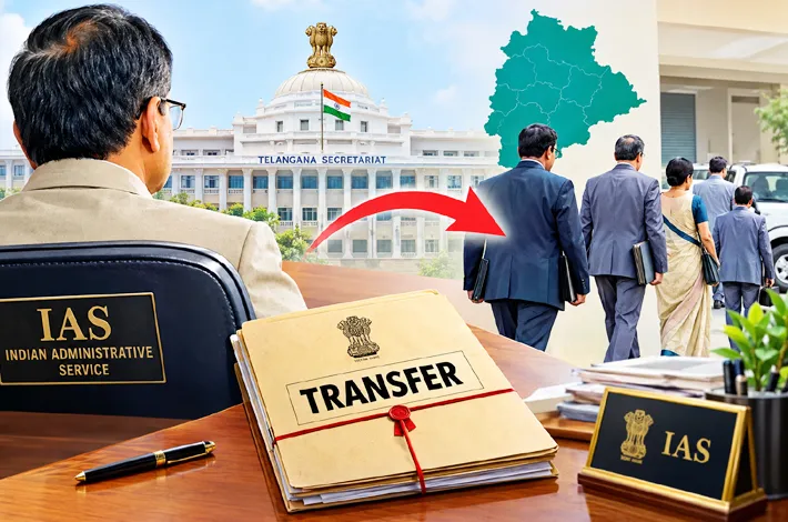 భారీగా ఐఏఎస్‌ల బదిలీలు