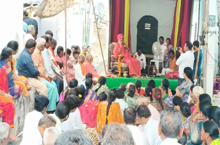 జంగంగల్లీలో భక్తిశ్రద్ధలతో శ్రావణమాస ఉద్దీపన కార్యక్రమం
