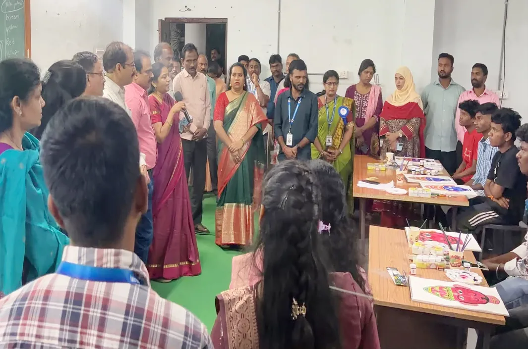 పెద్ద కంజర్లలో ‘చిత్రధార’ గిరిజన చిత్రలేఖన శిక్షణ ప్రారంభం