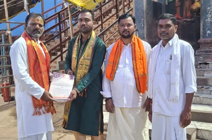 బీహెచ్పీ జిల్లా అధ్యక్షుడిగా మురళీకృష్ణ 