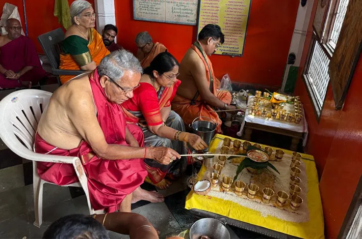 మంథనిలో భక్తిశ్రద్ధలతో గణపతి హోమం