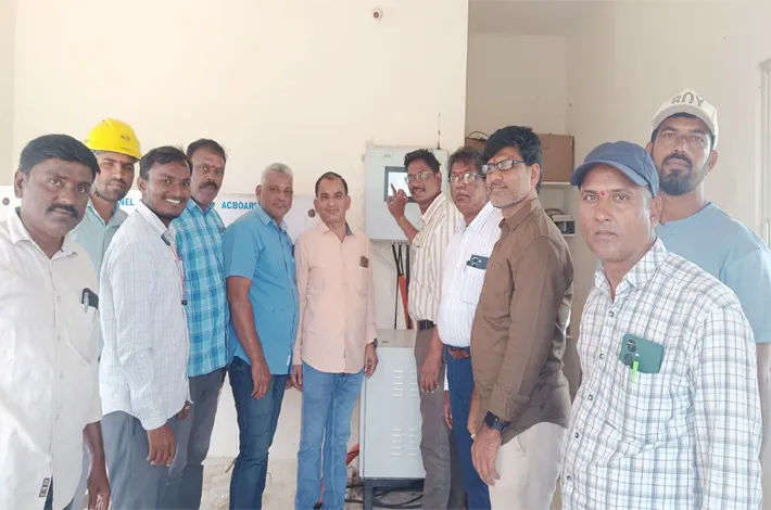వినియోగంలోకి తాళ్లపూసపల్లి సబ్ స్టేషన్
