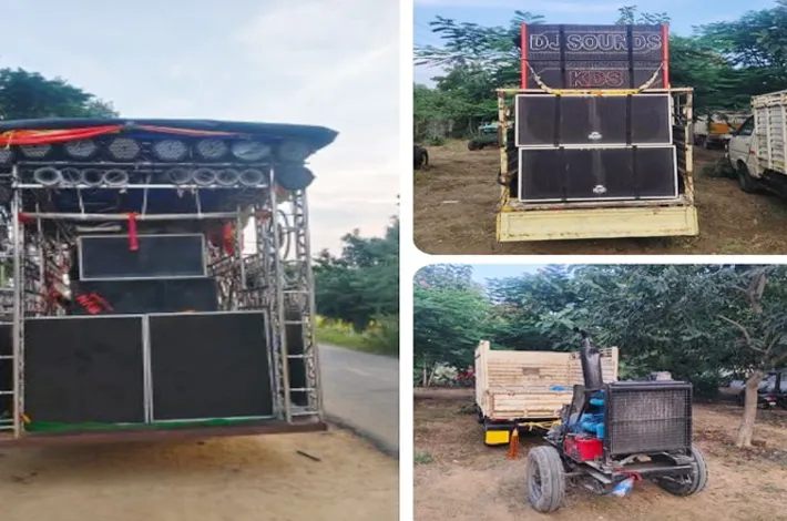 3 డీజే వాహనముల సీజ్