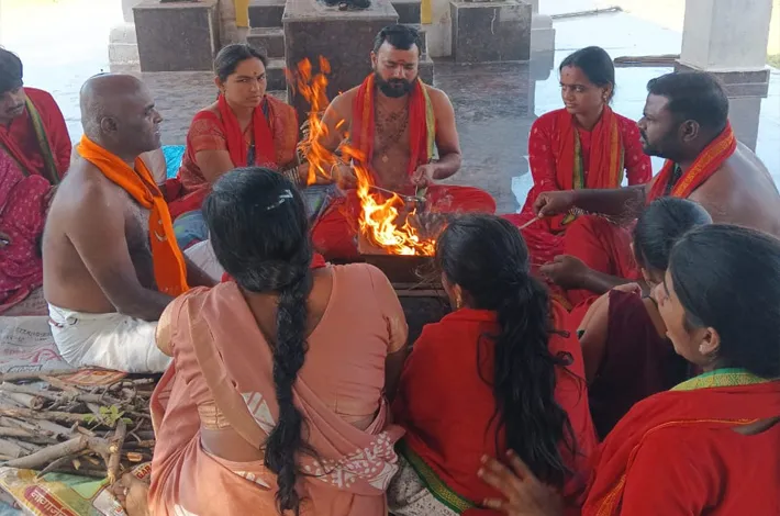 ఎర్రపహాడు లో యజ్ఞం...