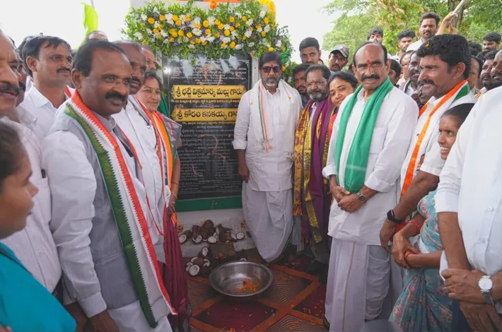రాష్ట్రంలోని ప్రతి గ్రామానికి అభివృద్ధి ఫలాలు 