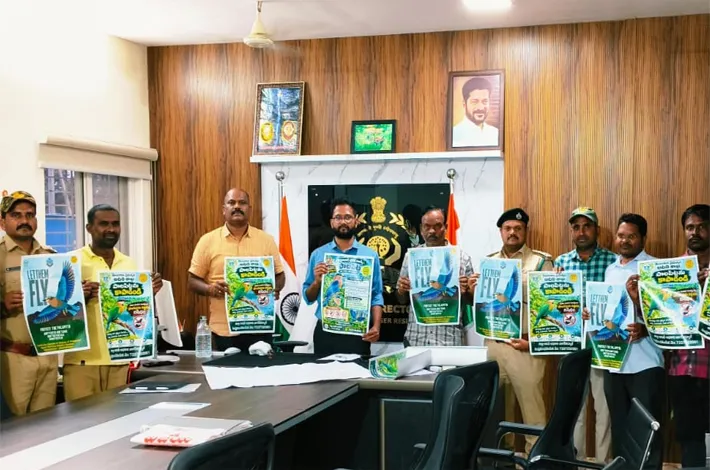 దసరా వేళ పాలపిట్టకు రక్షణ కవచం