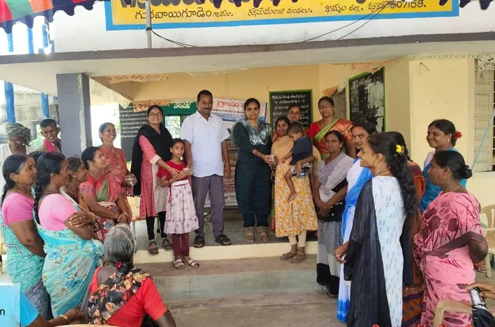 గుర్వాయిగూడెంలో ఘనంగా శ్రీమంతాలు