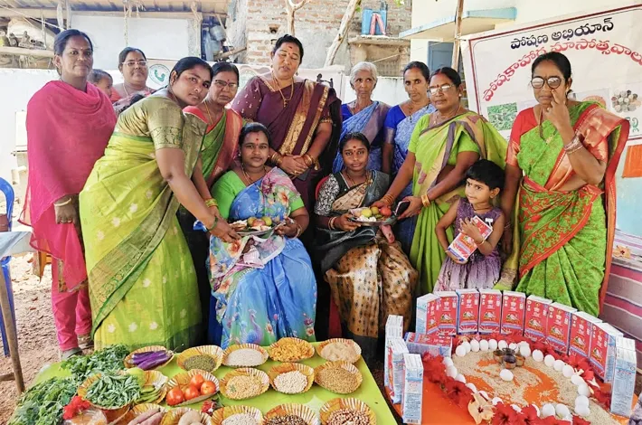 పోషణతోనే సంపూర్ణ ఆరోగ్యం