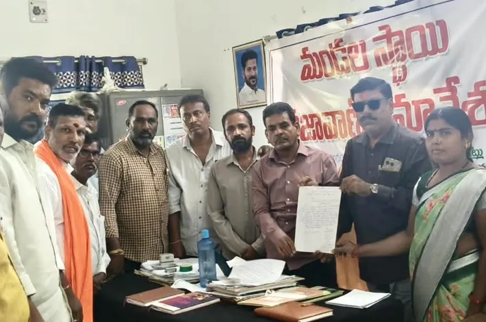నీటి సమస్యను పరిష్కరించాలని ప్రజావాణిలో వినతి...